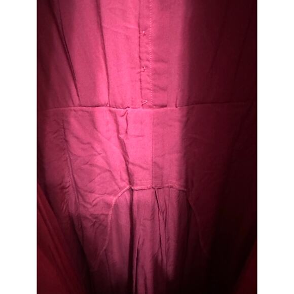 Anthropologie Moulinette Soeurs Red Lace Jumpsuit – Size 8 - Picture 10 of 13